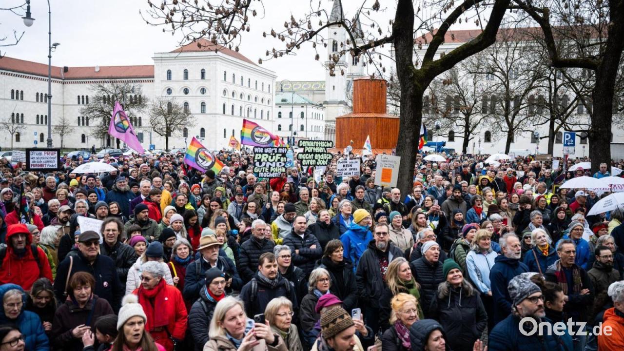 3.000 Menschen bei PRÜF-Demonstration in München