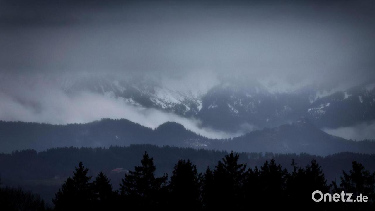 Statt Sonne wieder Wolken und Regen