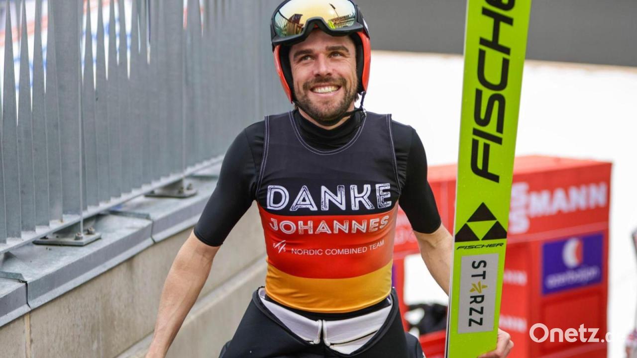 Sektdusche zum Karriereende: Rydzek verabschiedet sich