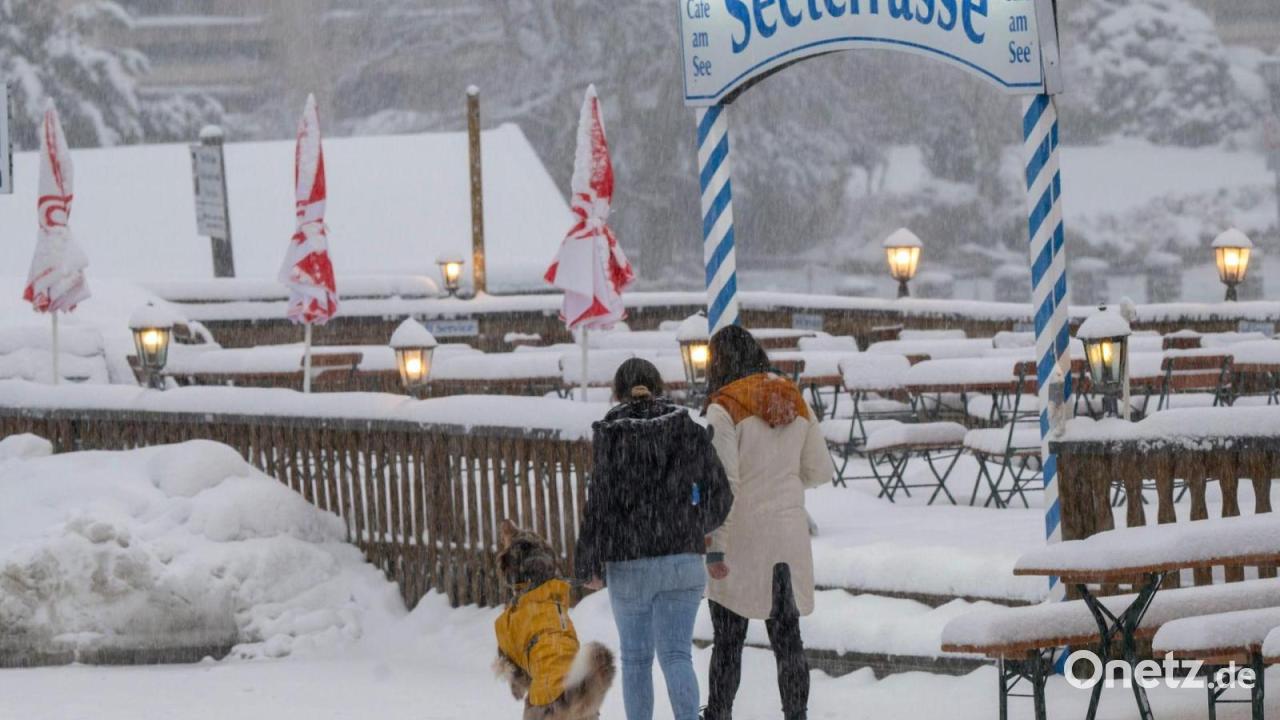 Winter in Bayern gibt nur allmählich auf