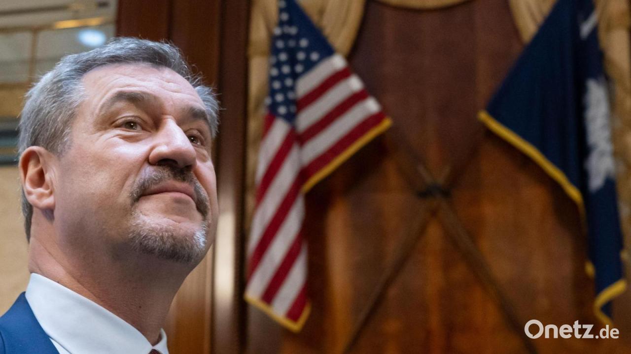 Fünf Lehren aus Söders Reise in die USA