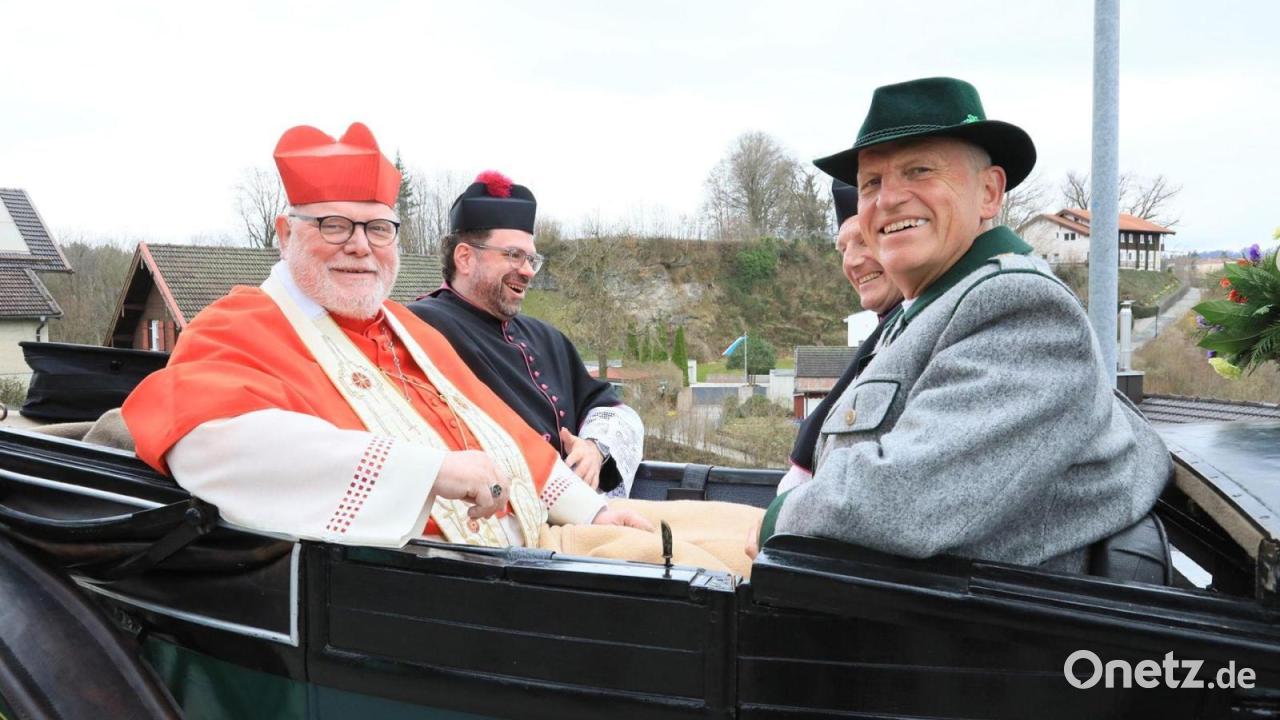 Georgiritt mit Hunderten Pferden - Ehrengast Kardinal Marx