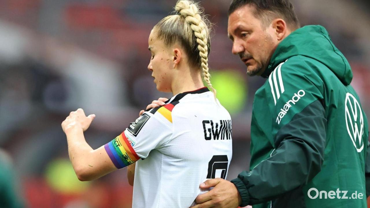 Verletzt ausgewechselt: DFB-Frauen bangen um Kapitänin Gwinn