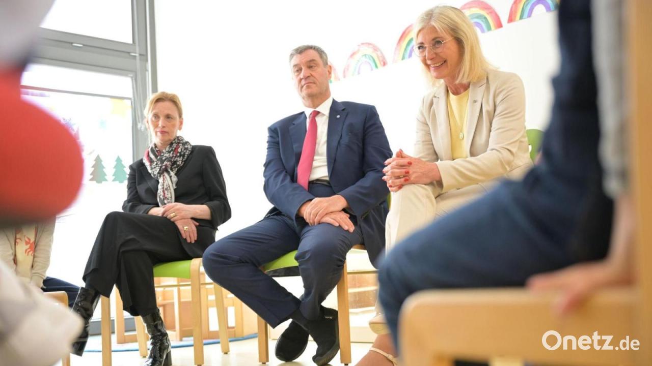 „Was tust du gegen die Umweltverschmutzung?“ - Söder in Kita