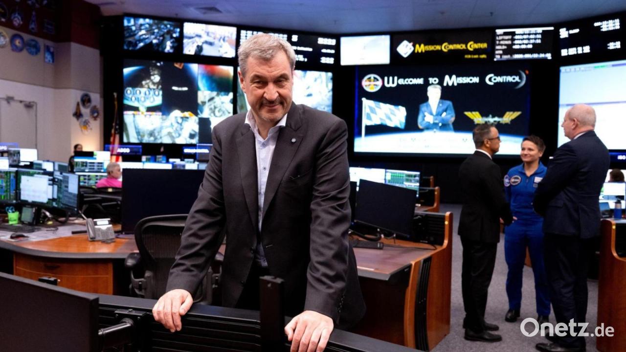 Söders späte Genugtuung - Mit der Nasa auf zum Mond