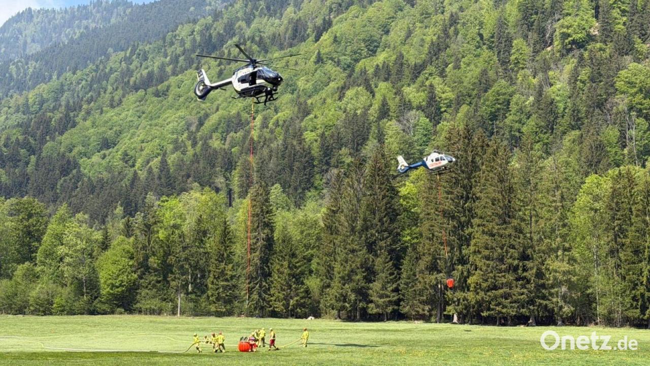 Waldbrand am Saurüsselkopf: Lage bleibt kritisch