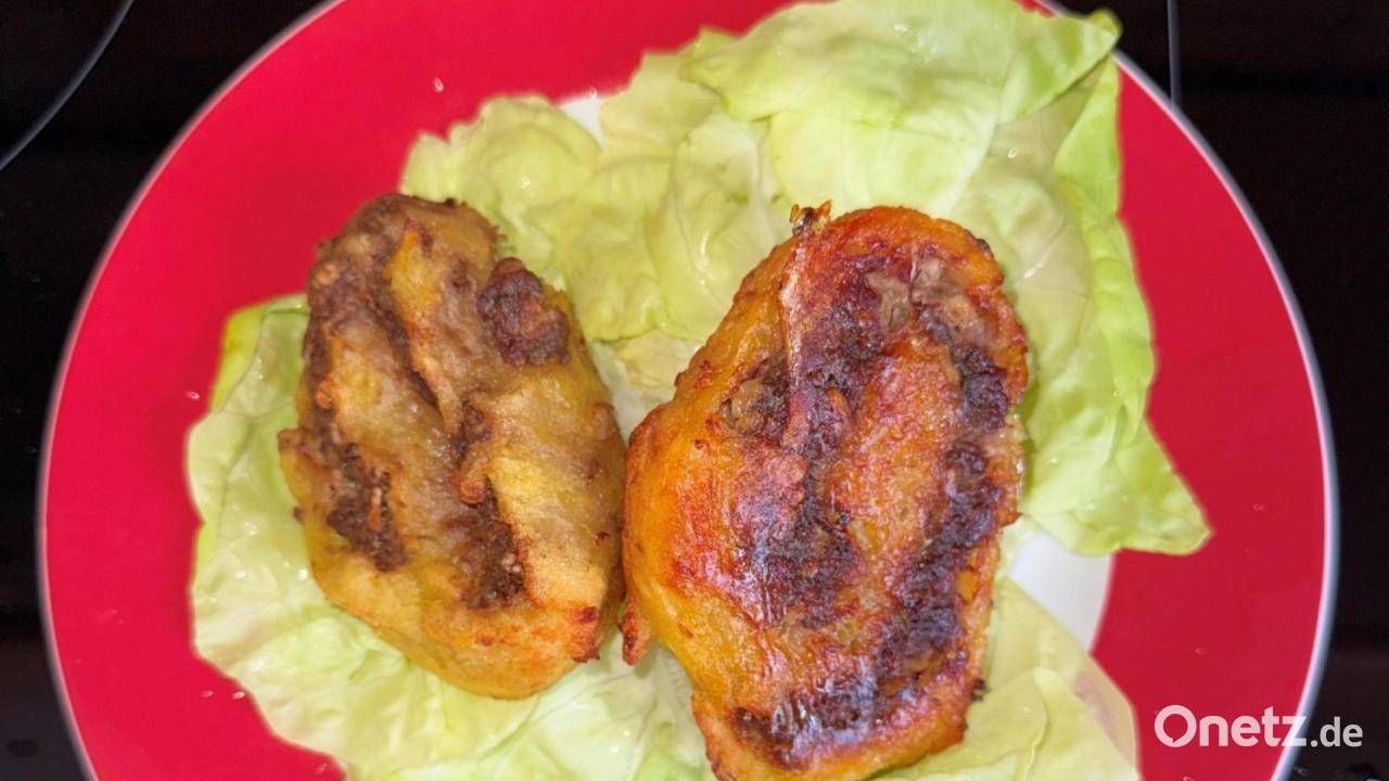 Hackfleisch-Kloßteig-Schnecken