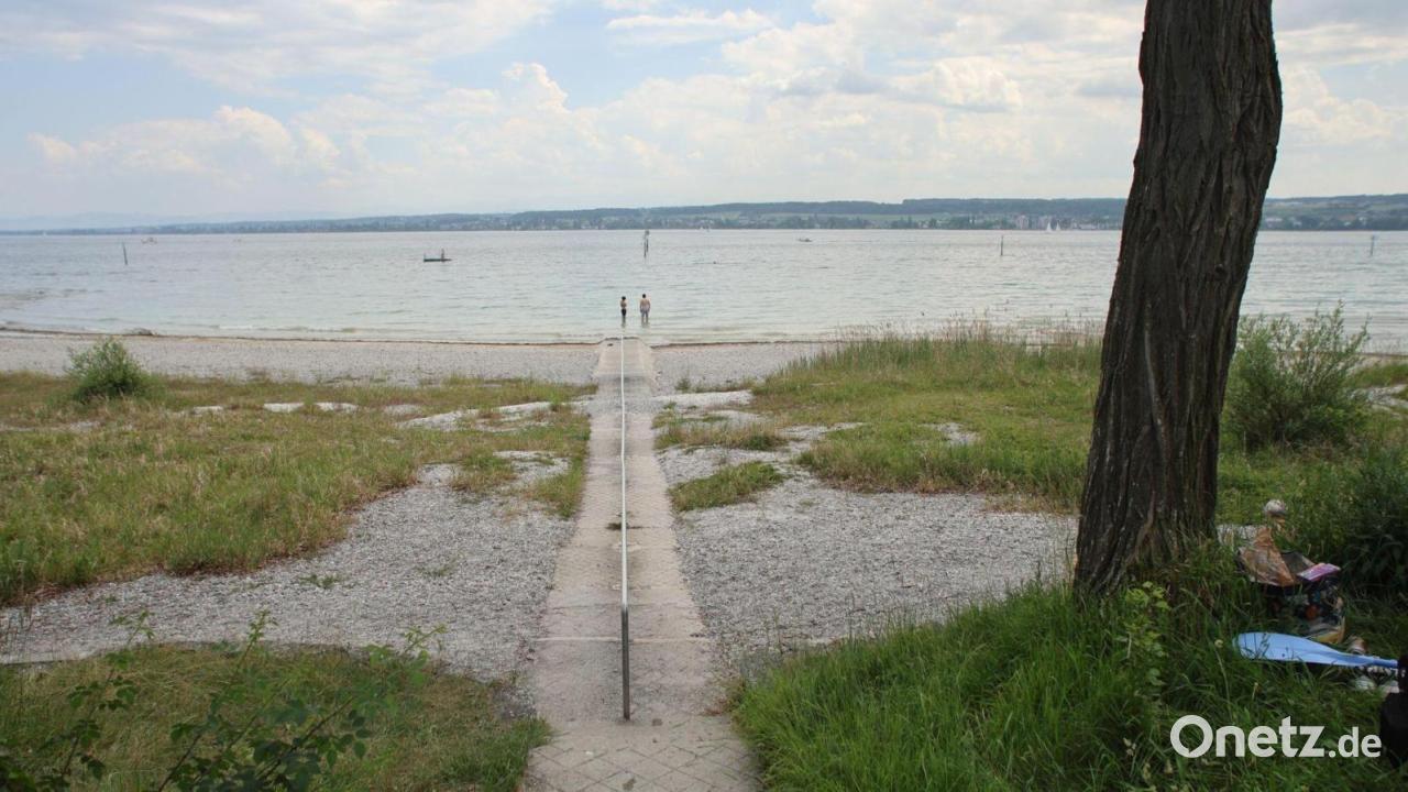 Wasser im Bodensee so niedrig wie seit Jahren nicht mehr