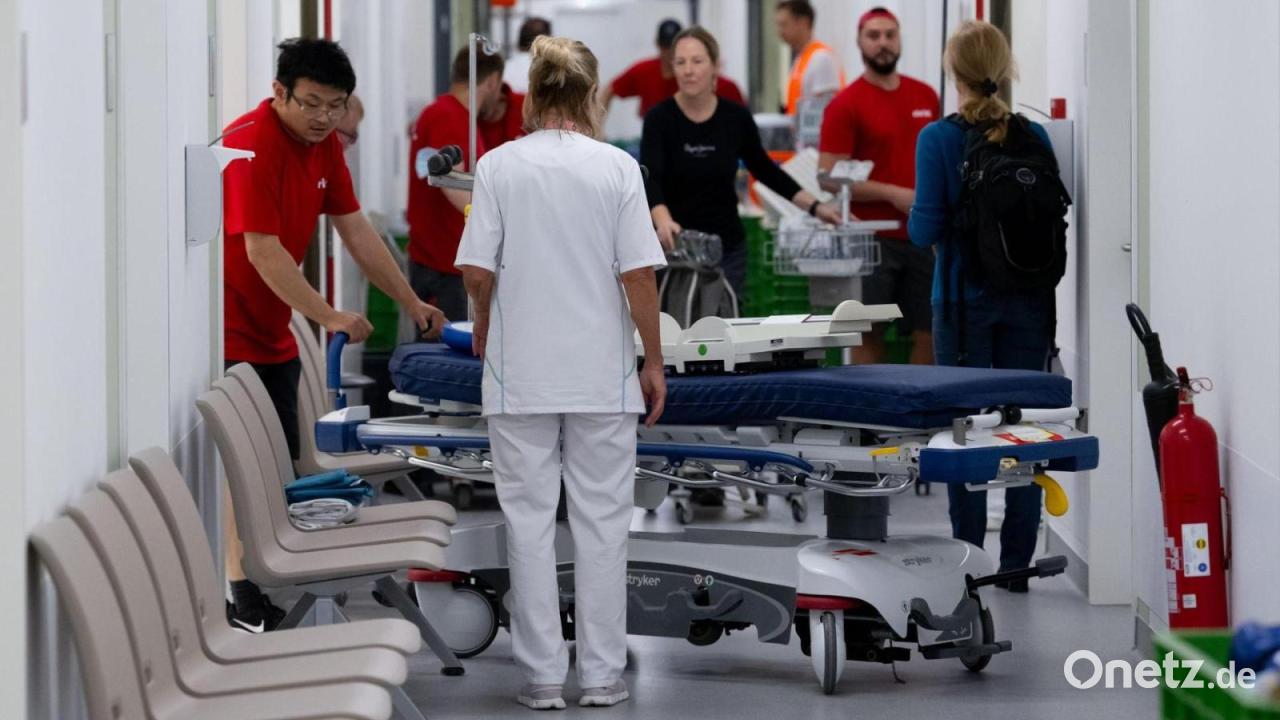 Münchner Klinik zieht im laufenden Betrieb um
