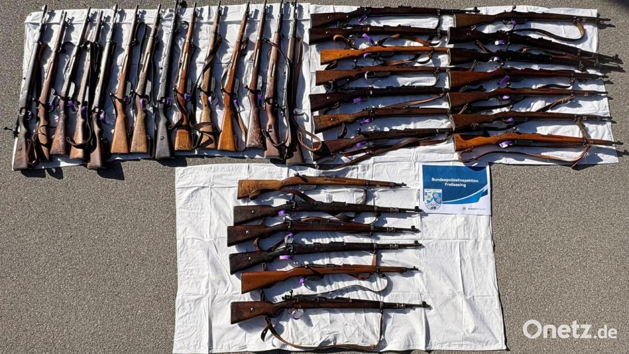 Schützenkompanien ohne Papiere - Gewehre sichergestellt