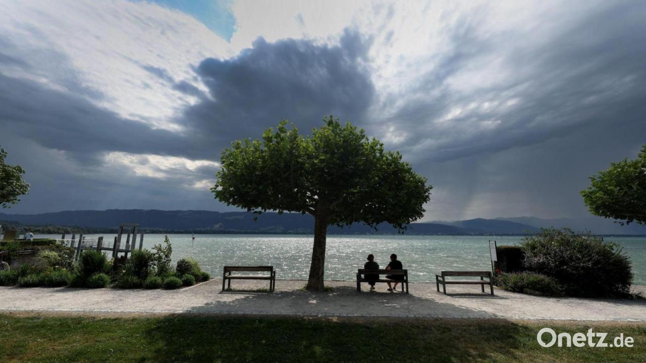Bayern schwitzt weiter - Unwetter drohen