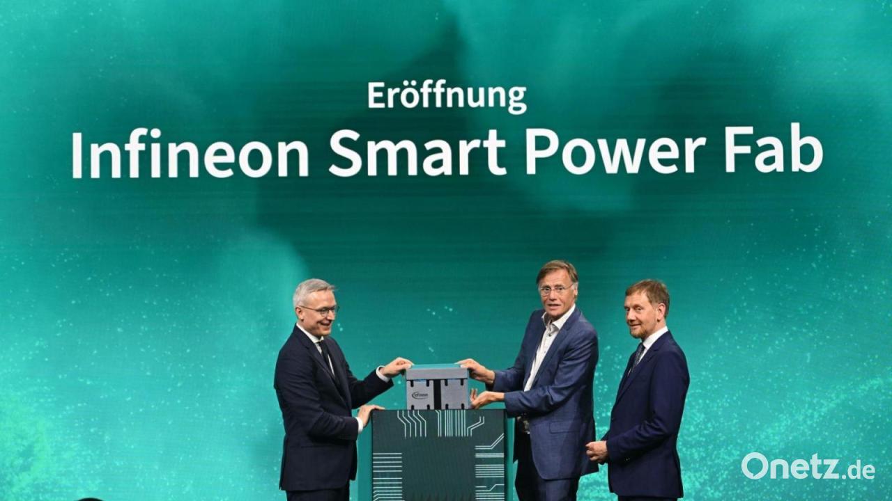 Infineon eröffnet neues Halbleiterwerk in Dresden