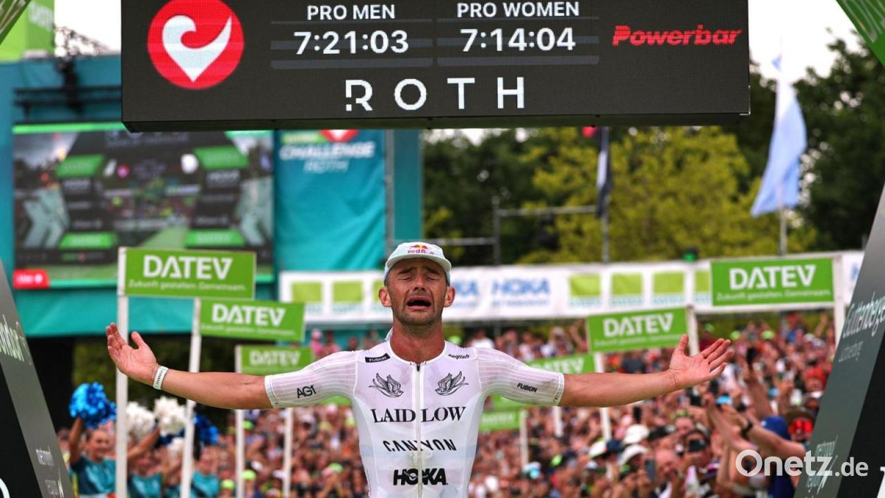 Laidlow krönt sich in Roth mit Sieg und Weltbestzeit