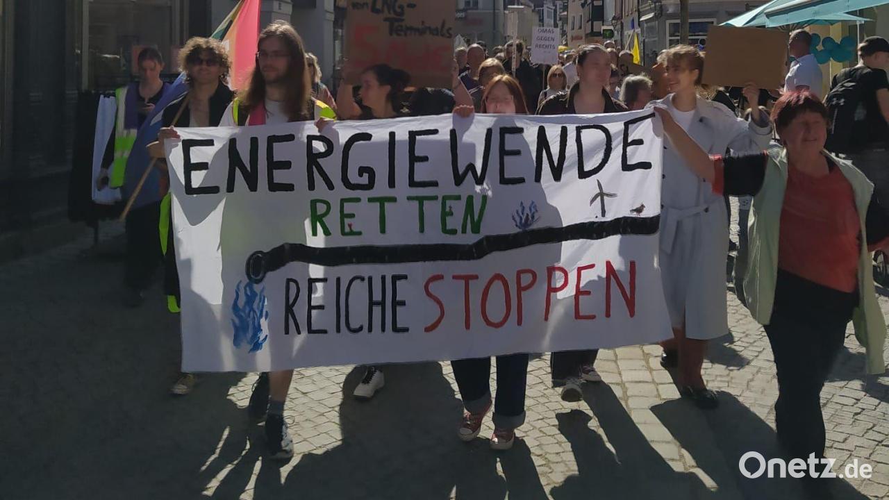 Fridays for Future demonstrate in Amberg