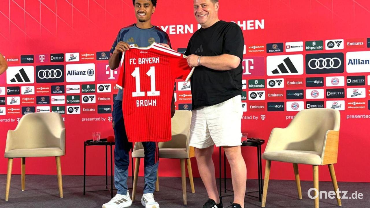 Eberl schwärmt von Bayern-Zugang Brown: „Gehört die Zukunft“