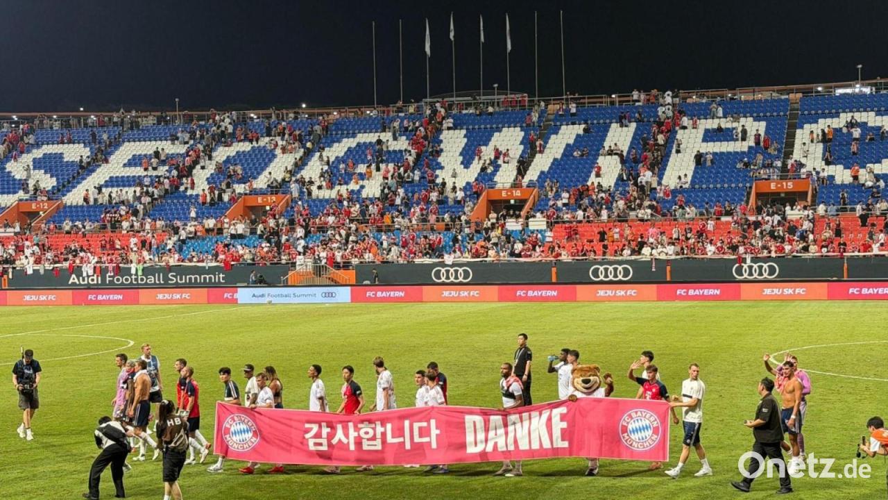 16-Jähriger mit Siegtor - Bayern gewinnt Hitze-Test in Korea