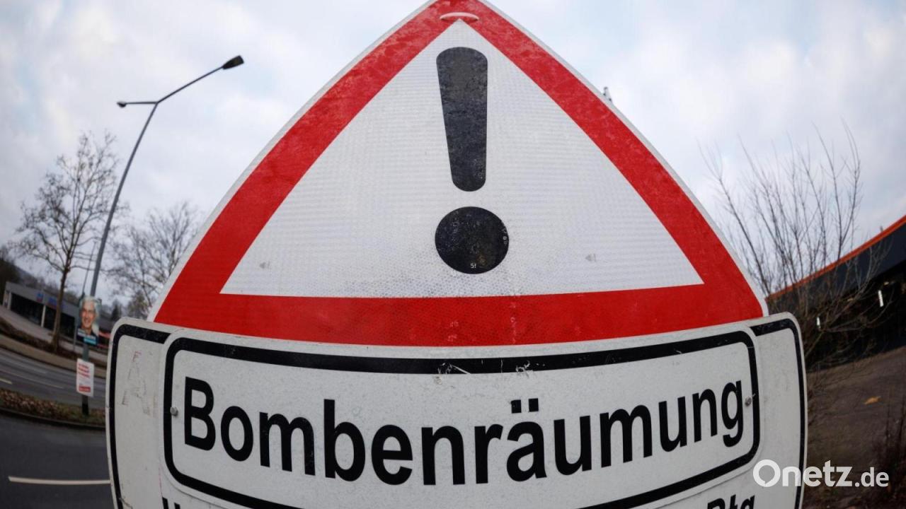Bahnlinie Augsburg-Ulm wegen Bombenentschärfung gesperrt