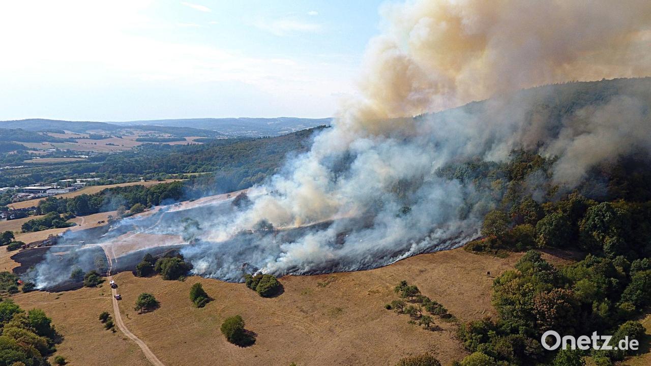 Hunderte Feuerwehrleute kämpfen gegen Waldbrände in Bayern