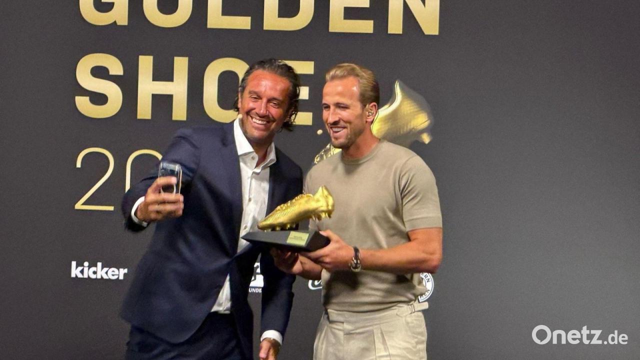 Bayern-Star Kane mit Goldenem Schuh ausgezeichnet