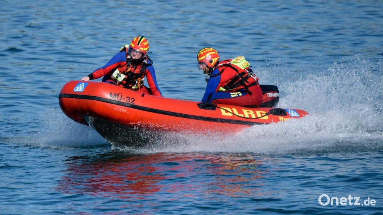 Vier Boote geraten auf dem Chiemsee in Seenot