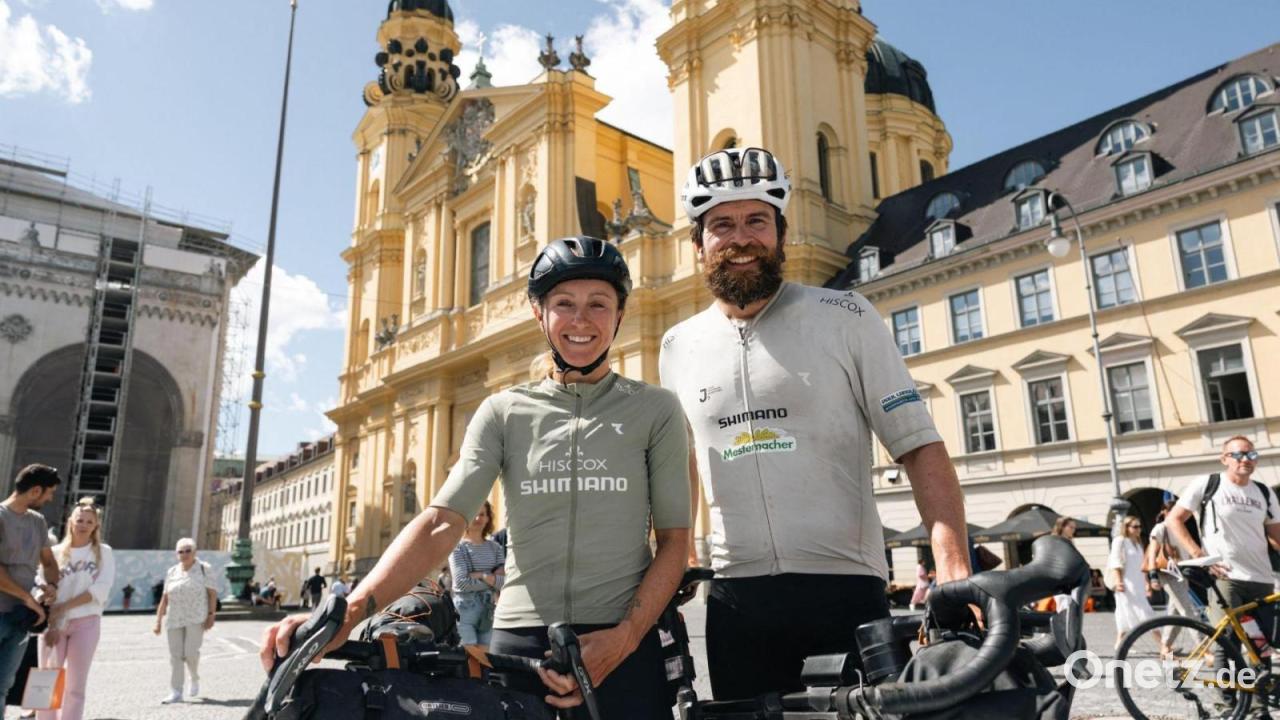 Geschafft: Extremsportler-Paar feiert Europa-Umrundung