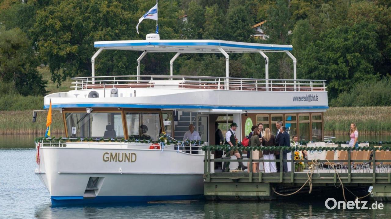 Erstes elektrisches Passagierschiff auf dem Tegernsee