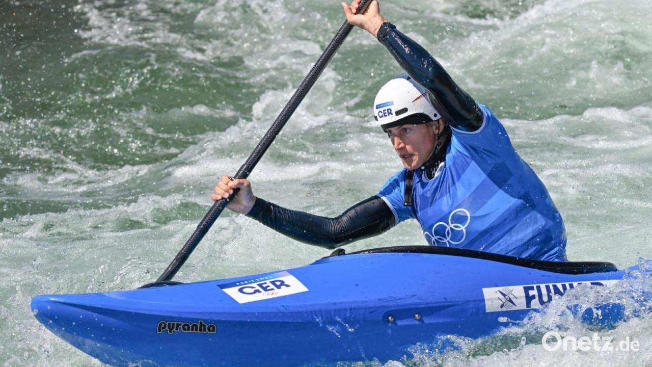 Ricarda Funk Weltcup-Zweite im Kajak Cross