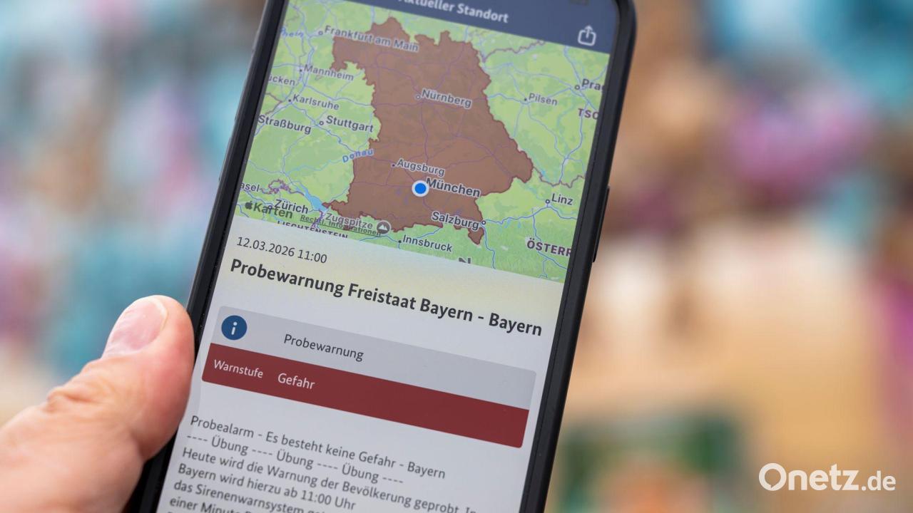 Bundesweiter Warntag: Auch in Bayern heulen die Sirenen
