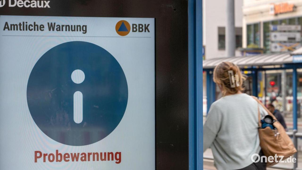 Bundesweiter Warntag – Sirenen heulen, Handys schlagen Alarm