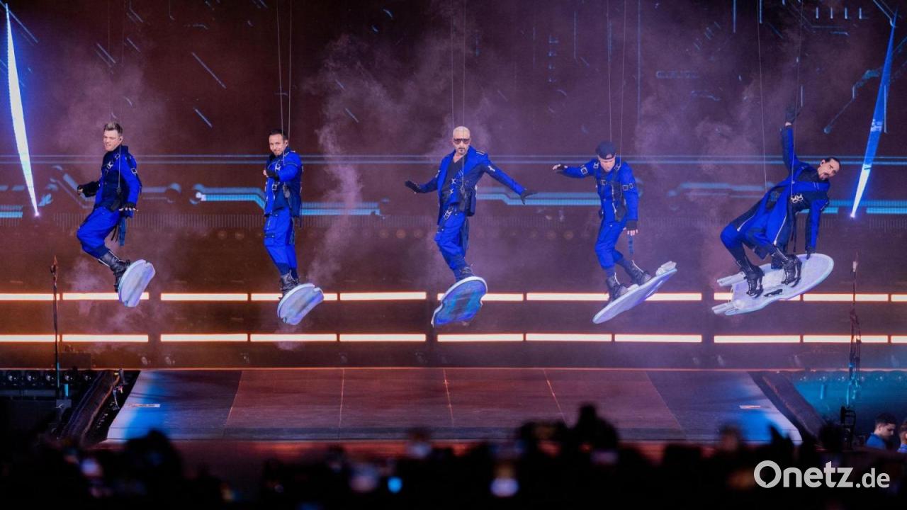 Auf Hoverboards in die 90er: Backstreet Boys in Düsseldorf