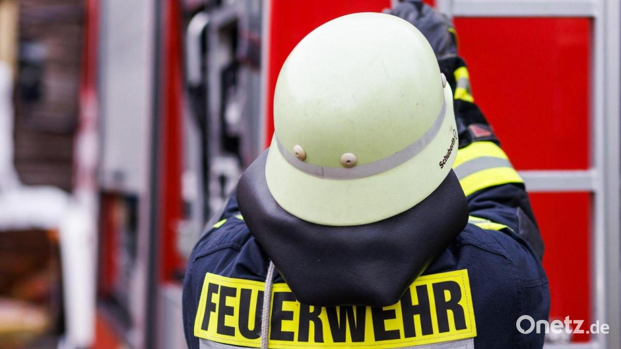 Mann steckt stundenlang in Astgabel fest