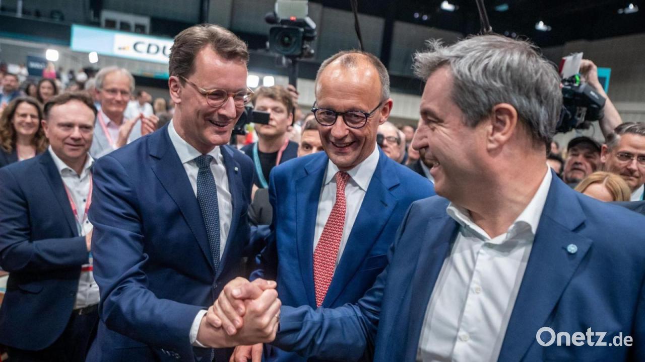 Wüst punktet bei Kanzlerfrage – Söder stößt auf Skepsis