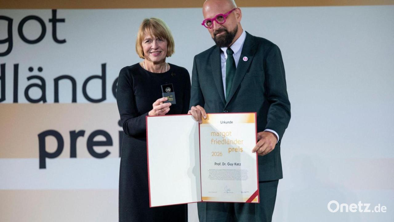 Margot Friedländer Preis für Münchner Professor Guy Katz
