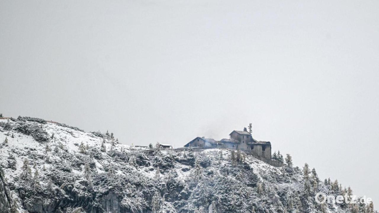 Großbrand am Kehlsteinhaus: Feuer wieder aufgeflammt