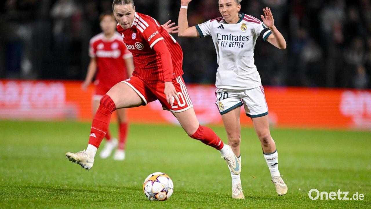 Königsklassen-Dämpfer für Bayern-Frauen: Nur 2:2 gegen Real