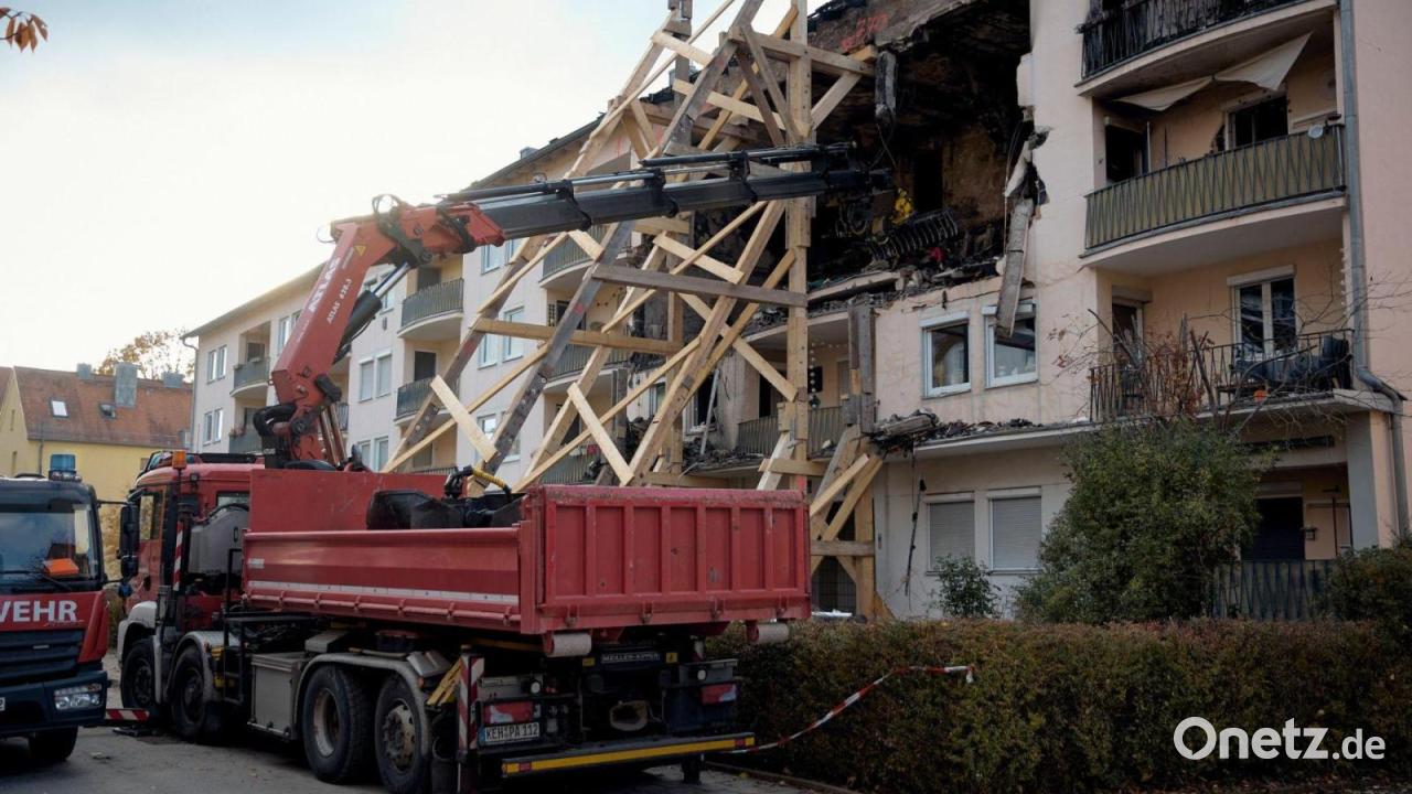 Explosion in Regensburg: Zwei Tote aus Trümmern geborgen