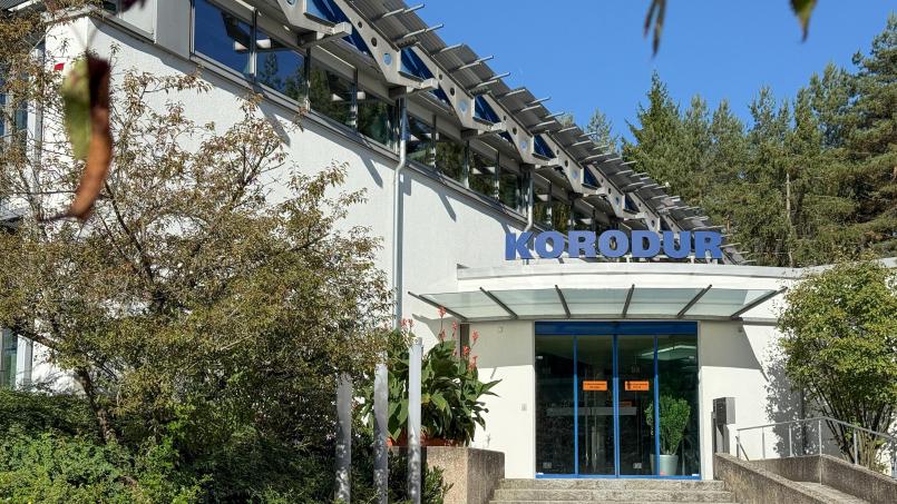 Bild: Petra Hartl
Der Firmensitz von Korodur befindet sich seit 25 Jahren im Gewerbegebiet Nord.