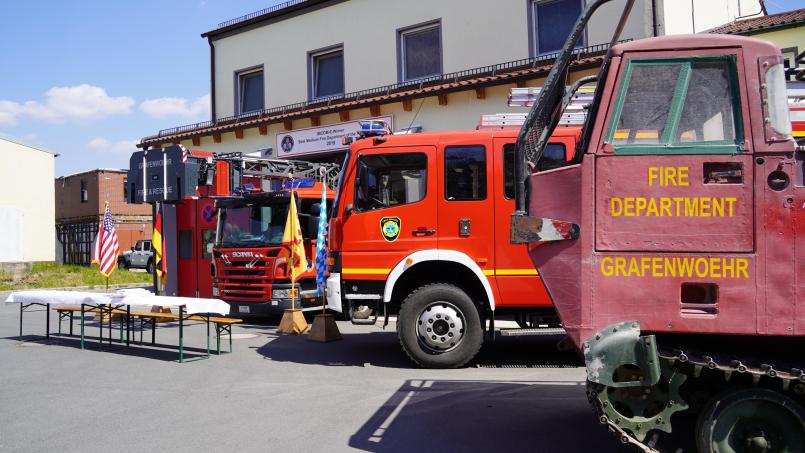 Archivbild: Sidney Sullivan
Die Feuerwehr in Grafenwöhr arbeitet weiter, ansonsten sind zivile US-Beschäftigte im Zwangsurlaub.