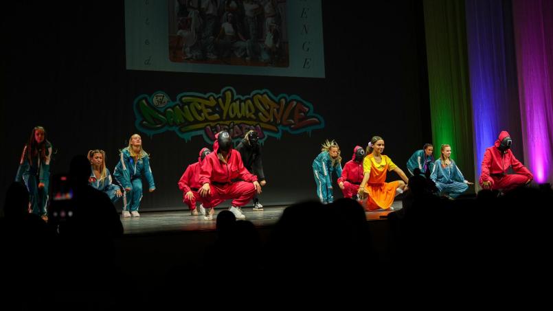 Bild: Marco Meier
Mit einer von "Squid Game" inspirierten Choreografie sorgte die Tanzgruppe "United Revenge" aus Gottfrieding für Applaus.