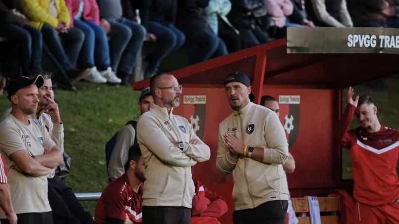 Bild: Dieter Jäschke
Daniel Käß (vorne rechts) war zuletzt bei der SpVgg Trabitz aktiv und übernimmt im Winter den TSV Pressath.