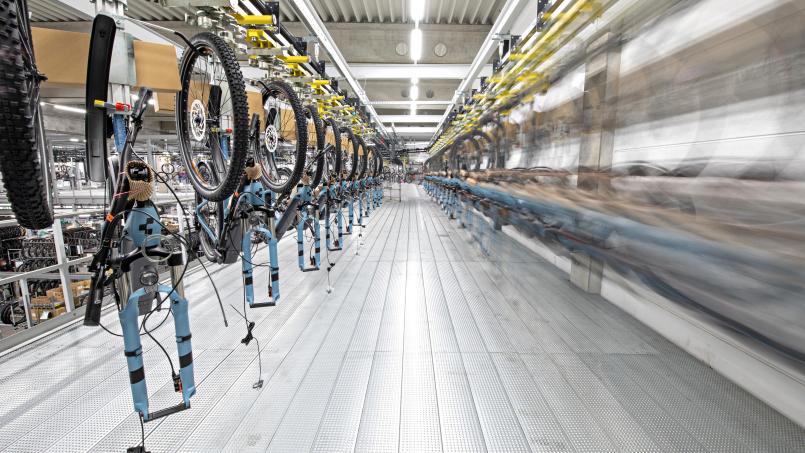 Archivbild: Cube
Während Mitbewerber straucheln, trotz der Waldershofer Fahrradhersteller Cube der Krise in der Branche.