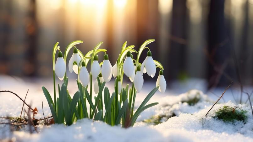 Symbolbild: Rihab - stock.adobe.com
Spätes Winterwetter: Am Wochenende sind in der Oberpfalz örtlich Schneeschauer möglich.