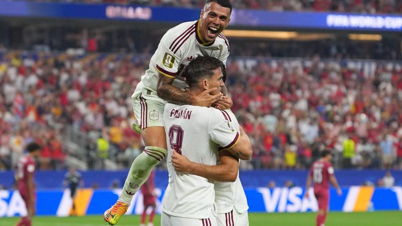 Bild: Julio Cortez^/AP/dpa
Spanien steht im Viertelfinale der WM.