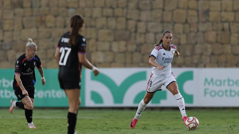 Bild: MARIA JIMENEZ/realmadrid.com
Eine Ambergerin für Real Madrid: Sara Däbritz über ihr Erlebnis in Spanien.
