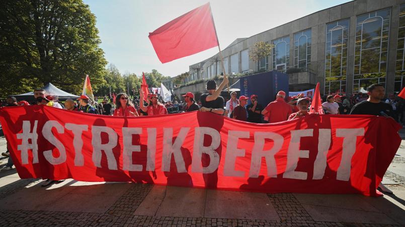 Bild: Marijan Murat
Ab November beginnen die Warrnstreiks in der Metall- und Elektroindustrie auch in der Oberpfalz.