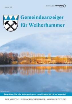 Gemeindeanzeiger Weiherhammer Dezember 2025