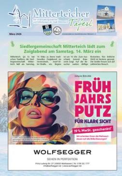 Mitterteicher Taferl - März 2026