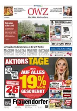 OWZ Ausgabe Nord KW 17