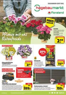 Hagebaumarkt mit Floraland