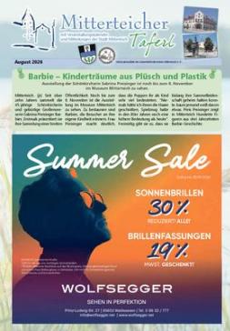 Mitterteicher Taferl - August 2026